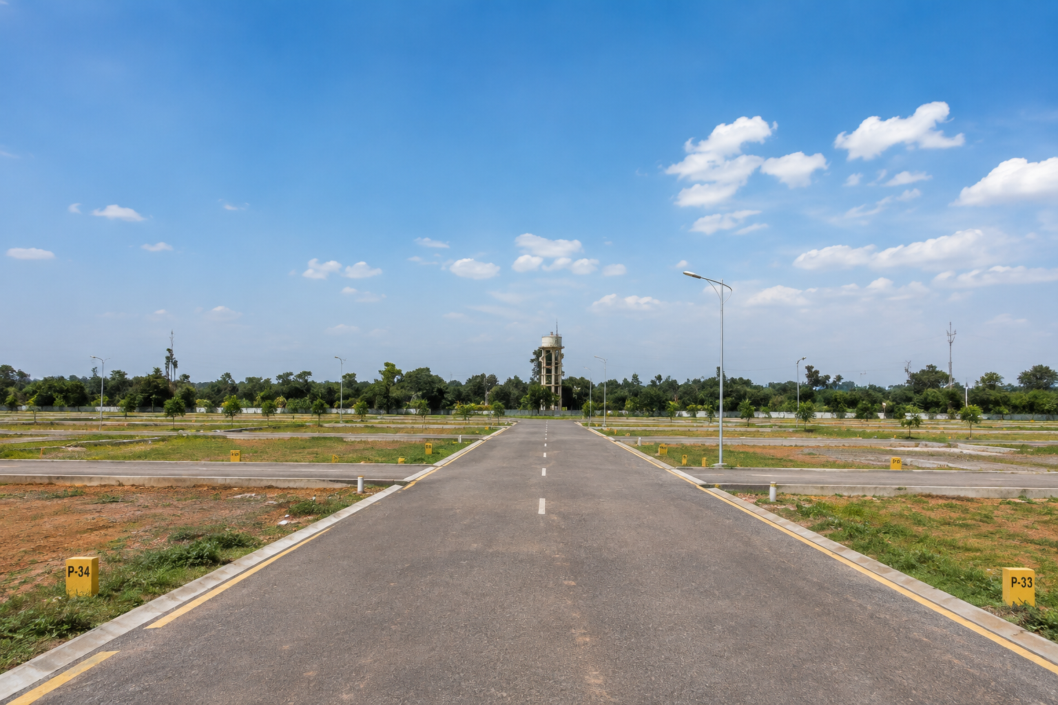 Open plots