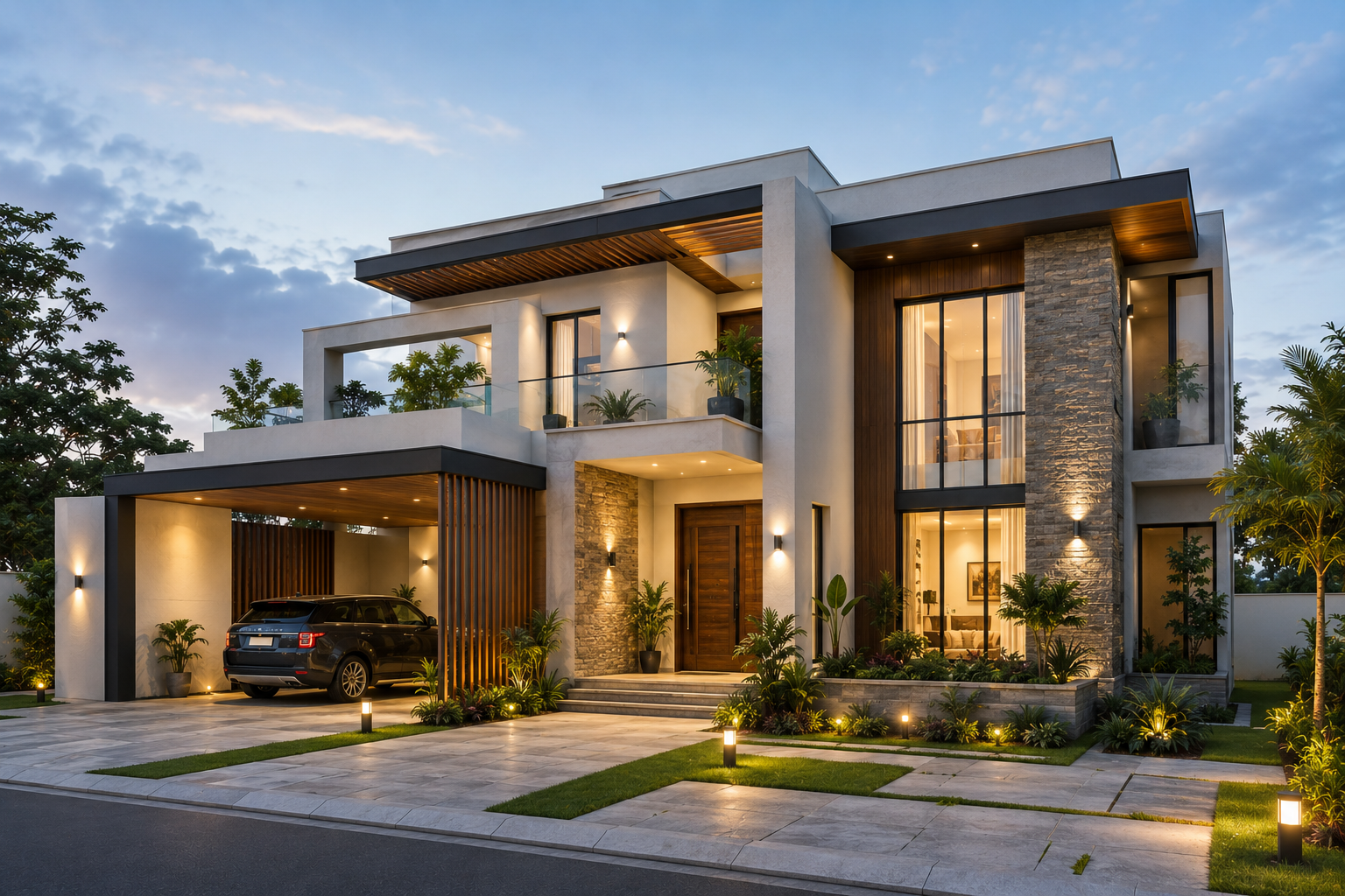 Luxury villas