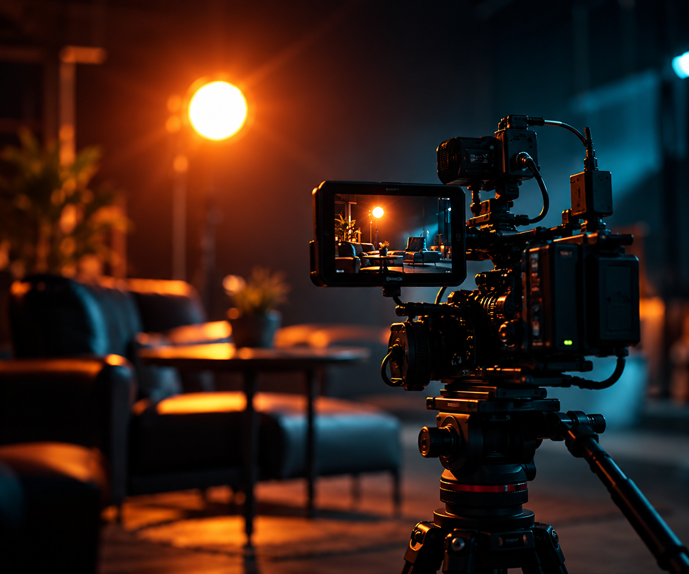Camera equipment setup